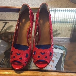 Shoe dazzle Red heels